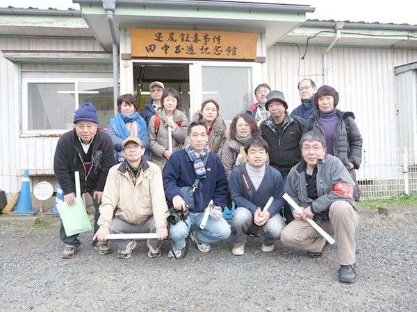 田中正造記念館…東京練馬区職員労働組合の皆さんをゆかりの地へ案内しました